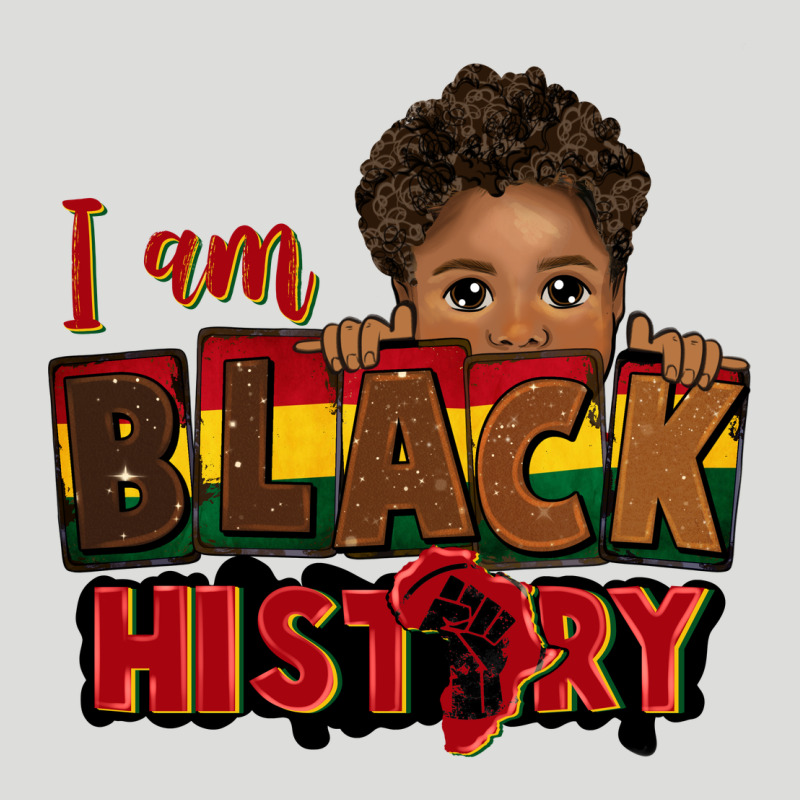 I Am Black History Black Boy Peekaboo Juneteenth Zipper Hoodie by CowGirlArtShop | Teevron