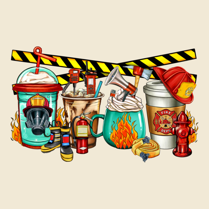 Firefighter Coffee Ladies Tee by Jasminsmagicworld | Teevron