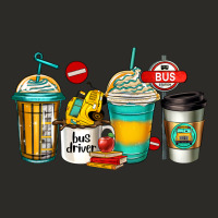 School Bus Driver Coffee Cups Heavy Core Tee | Teevron