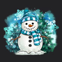 Winter Snowman Vintage Tee | Teevron