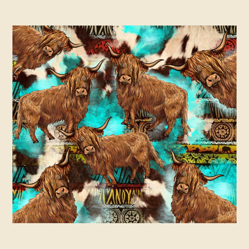 Astec Cowhide Highlands Cow Premium Tee by BarkalooDesign | Teevron