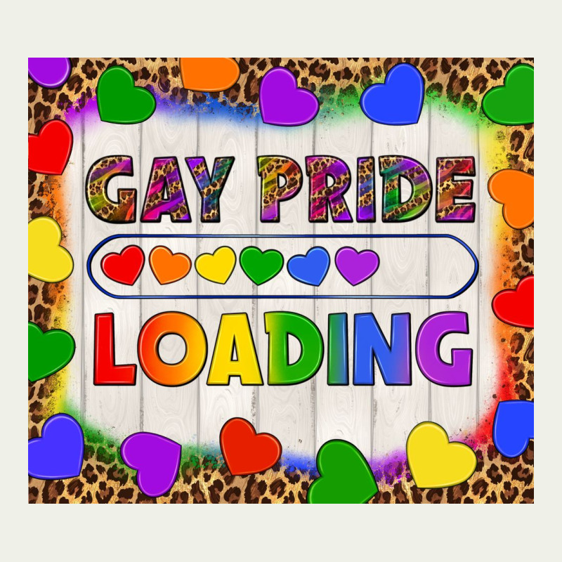 Gay Pride Loading Lgbtq Tumbler Urban Heavy Tee by BundleAndBundleShop | Teevron