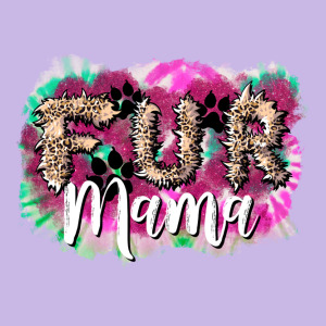 Fur Mama Heavy Core Tee Designed By Nancycooperartshop
