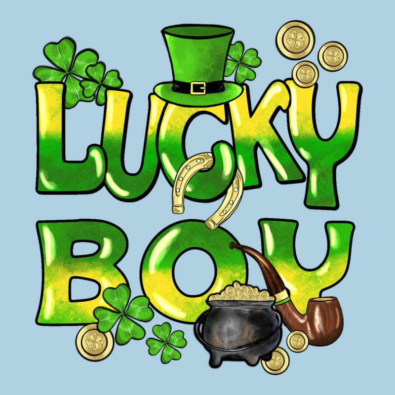 Lucky Boy St. Patrick's Day Premium Hoodie by HowdyJamesFarm | Teevron