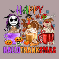 Happy Hallothanksmas Vintage Hoodie | Teevron