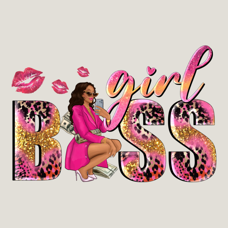 Girl Boss Afro Black Woman Heavy Core Tee by NancyCooperArtShop | Teevron