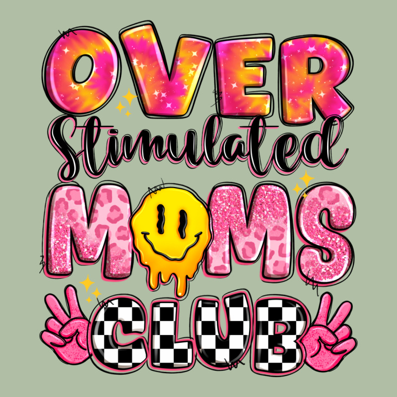 Over Stimulated Moms Club Urban Heavy Tee by JahusDesignShop | Teevron