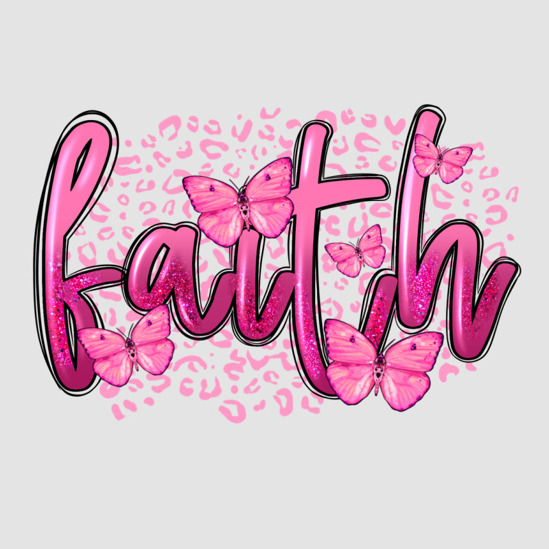 Faith Breast Cancer Premium Sweatshirt by FaDigitalArtStudio | Teevron