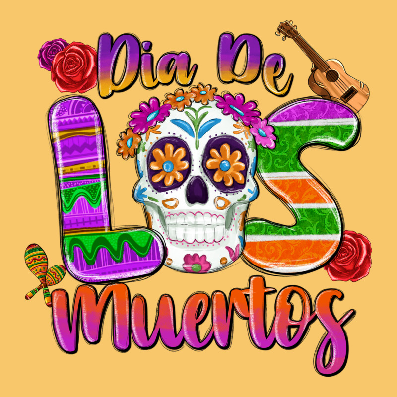 Dia De Los Muertos Vintage Hoodie by MaliasSmallBusiness | Teevron