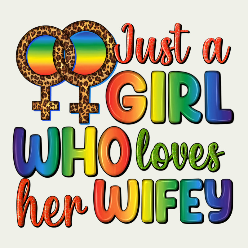 Just A Girl Who Loves Her Wifey Urban Heavy Tee by BundleAndBundleShop | Teevron