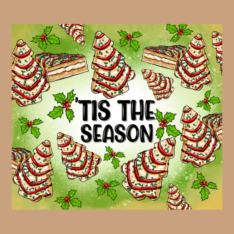 Tis The Season Christmas Tree Cake Vintage Tee by MaliasSmallBusiness | Teevron