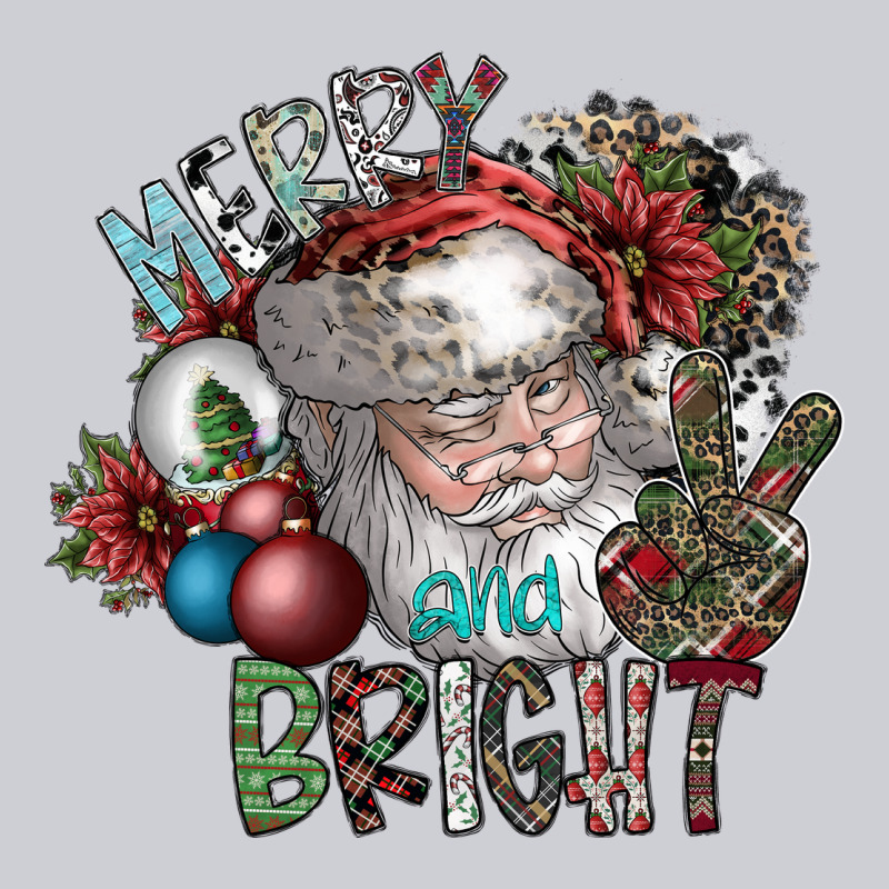 Merry And Bright Classic Tee by SublimationCraftShop | Teevron