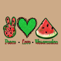 Peace Love Watermelon Vintage Hoodie | Teevron