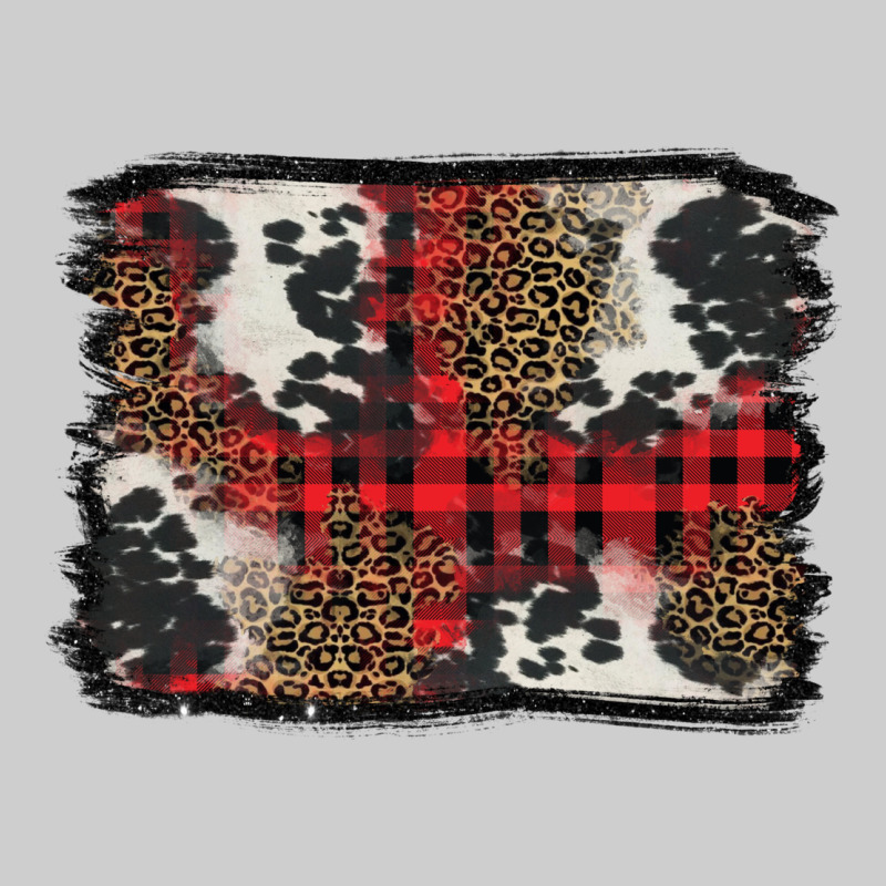 Christmas Red Plaid Background Premium Tee by BarkalooDesign | Teevron