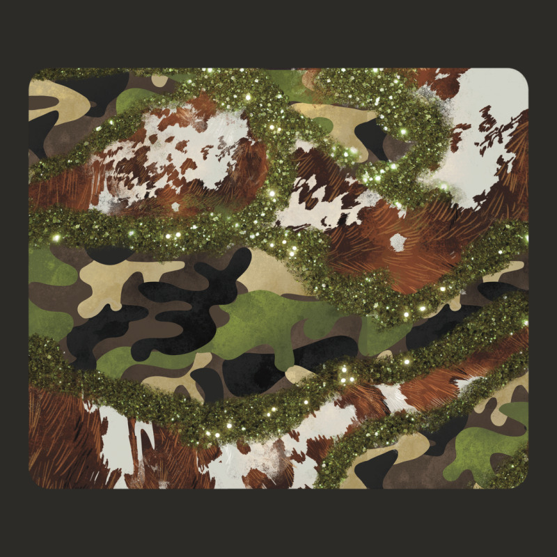 Black And Brown Cowhide Camouflage Heavy Core Tee by BarkalooDesign | Teevron