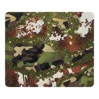 black and brown cowhide camouflage | Teevron