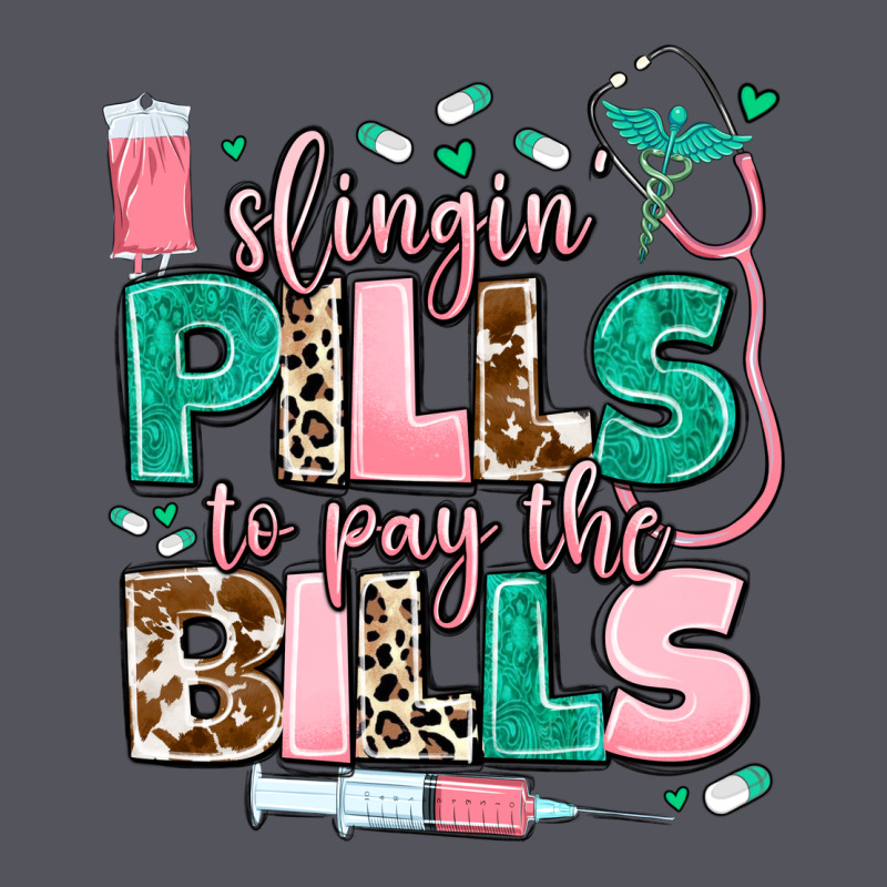 Slingin' Pills To Pay The Bills Vintage Hoodie by MaliasSmallBusiness | Teevron
