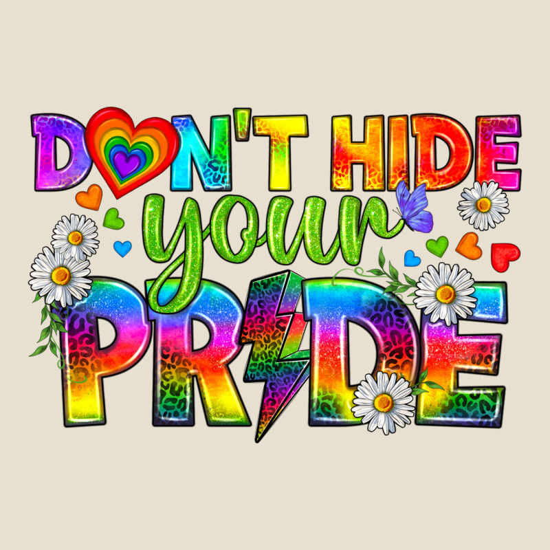 Lgbtq+ Don't Hide Your Pride Urban Heavy Tee by BundleAndBundleShop | Teevron