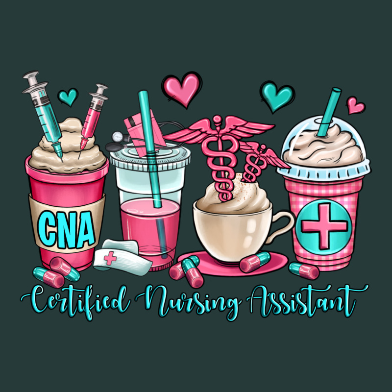 Cna Certified Nursing Assistant Coffee Cups Premium Sweatshirt by OliviaCreatesArt | Teevron