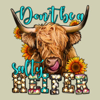 Don't Be A Salty Heifer Long Haired Cow Heavy Core Tee | Teevron