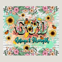 God Is My Refugee And Strength Heavy Core Tee | Teevron