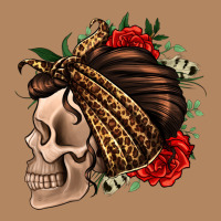 Leopard Bandana And Roses Skull Long Sleeve Tee | Teevron