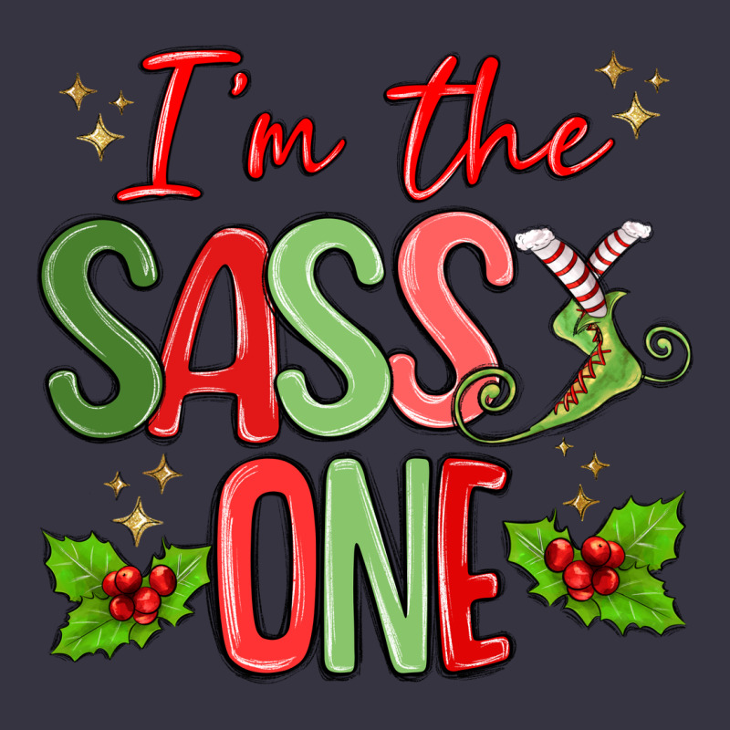 Im The Sassy One Vintage Hoodie by MaliasSmallBusiness | Teevron