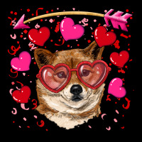 Valentine's Shiba Inu Ladies Tee | Teevron