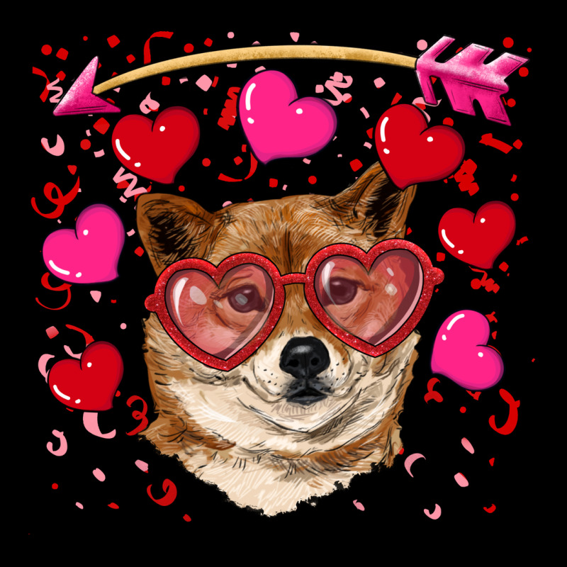 Valentine's Shiba Inu Ladies Tee by RanaPortraitStore | Teevron