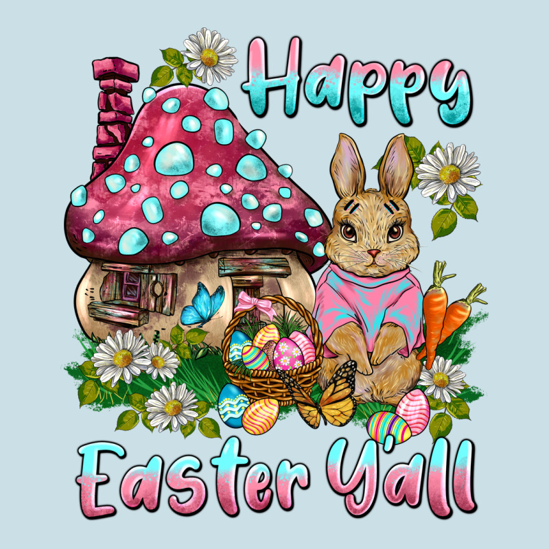 Happy Easter Y'all Rabbit Ladies Tee by BarkalooDesign | Teevron