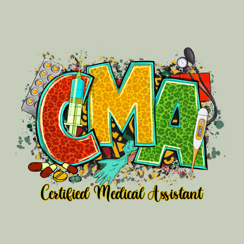Cma Certified Medical Assistant Juneteenth Ladies Tee by NancyCooperArtShop | Teevron