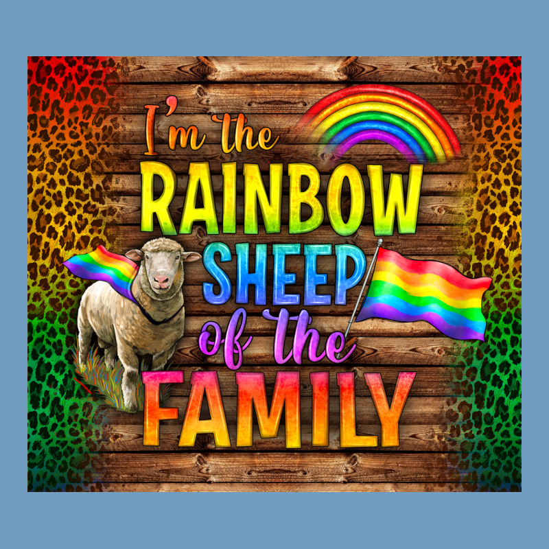 I'm The Rainbow Sheep Of The Family Tumbler Urban Heavy Tee by BundleAndBundleShop | Teevron