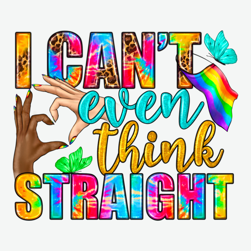 Lgbtq I Can't Even Think Straight Urban Heavy Tee by BundleAndBundleShop | Teevron