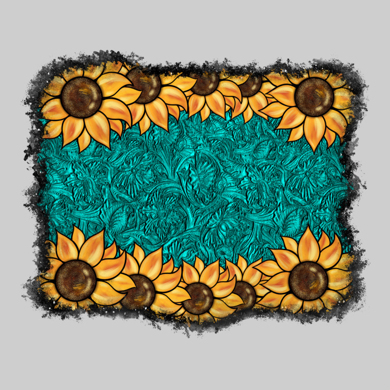 Sunflower Background Premium Tee by BarkalooDesign | Teevron