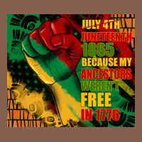Juneteenth 1865 Because My Ancestors Werent Free In 1776 Tumbler Zipper Hoodie | Teevron