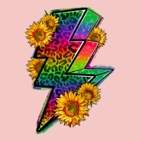 Lgbtq+ Lightnin' Bolt With Sunflower Urban Heavy Tee | Teevron