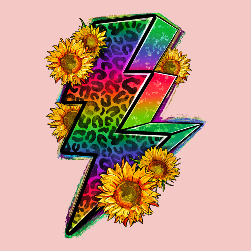 Lgbtq+ Lightnin' Bolt With Sunflower Urban Heavy Tee by BundleAndBundleShop | Teevron