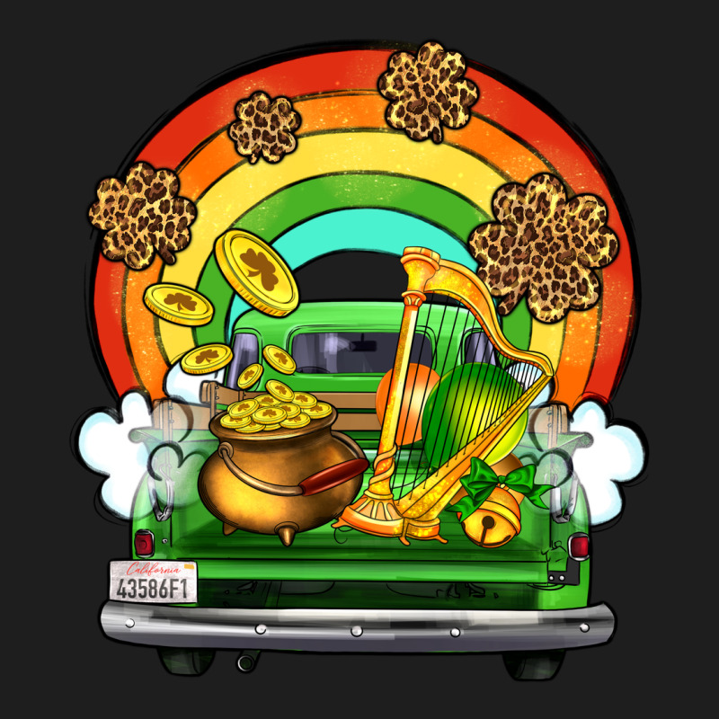 St. Patrick's Day Truck Heavyweight Hoodie by OliviaCreatesArt | Teevron