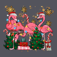 Christmas Flamingos Vintage Hoodie | Teevron