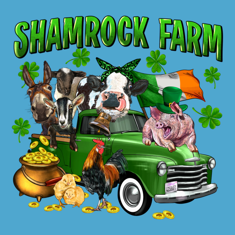 Shamrock Farm Premium Hoodie by CowGirlArtShop | Teevron