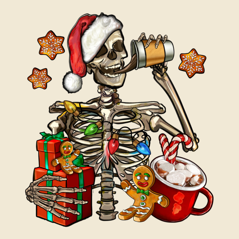 Christmas Skeleton Coffee Ladies Tee by Jasminsmagicworld | Teevron