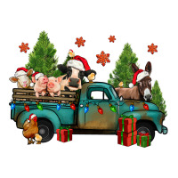 christmas farm animals truck | Teevron
