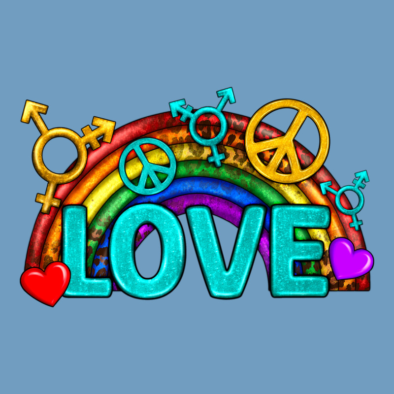 Western Lgbtq+ Love Rainbow Urban Heavy Tee by BundleAndBundleShop | Teevron