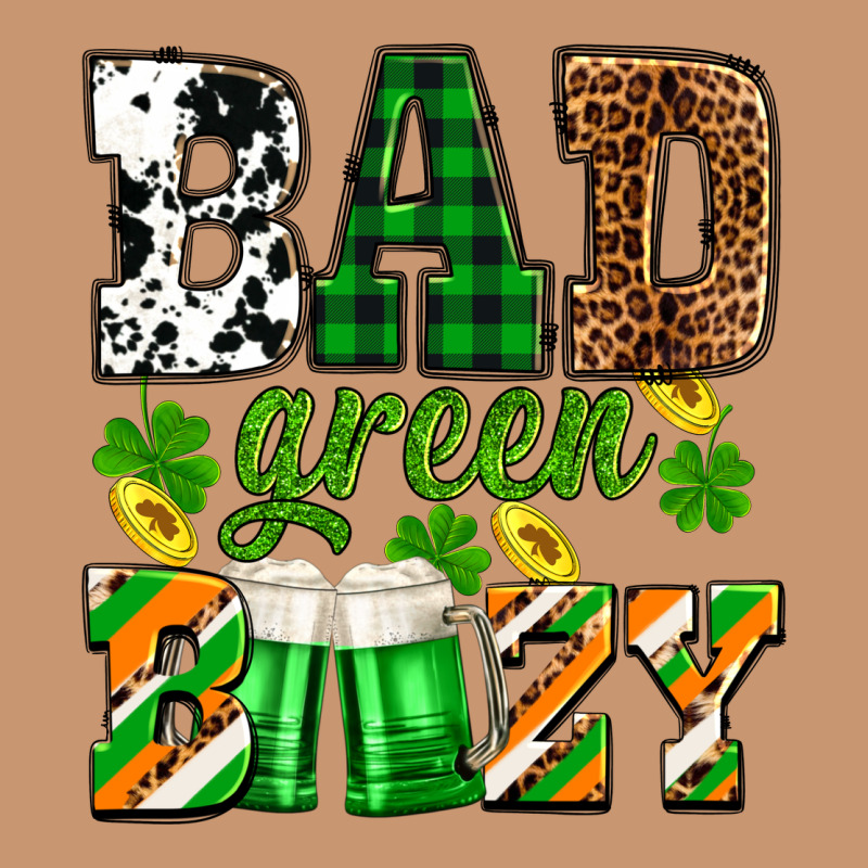 St. Patrick's Bad Green Boozy Heavyweight Hoodie by OliviaCreatesArt | Teevron