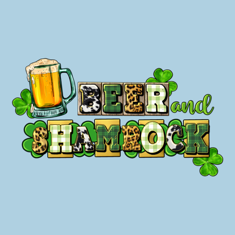 Beer And Shamrock Premium Hoodie by CowGirlArtShop | Teevron