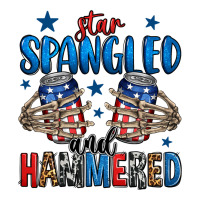 star spangled and hammered skeleton hand | Teevron