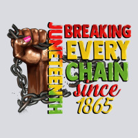 Juneteenth Breaking Every Chain Since 1865 Woman F Zipper Hoodie | Teevron
