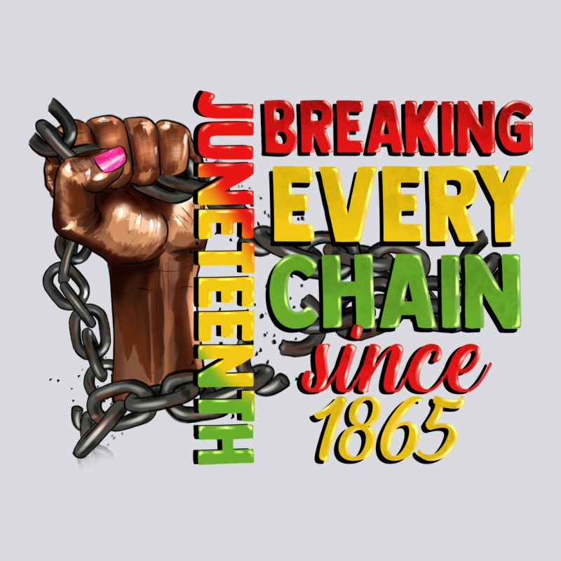 Juneteenth Breaking Every Chain Since 1865 Woman F Zipper Hoodie by CowGirlArtShop | Teevron