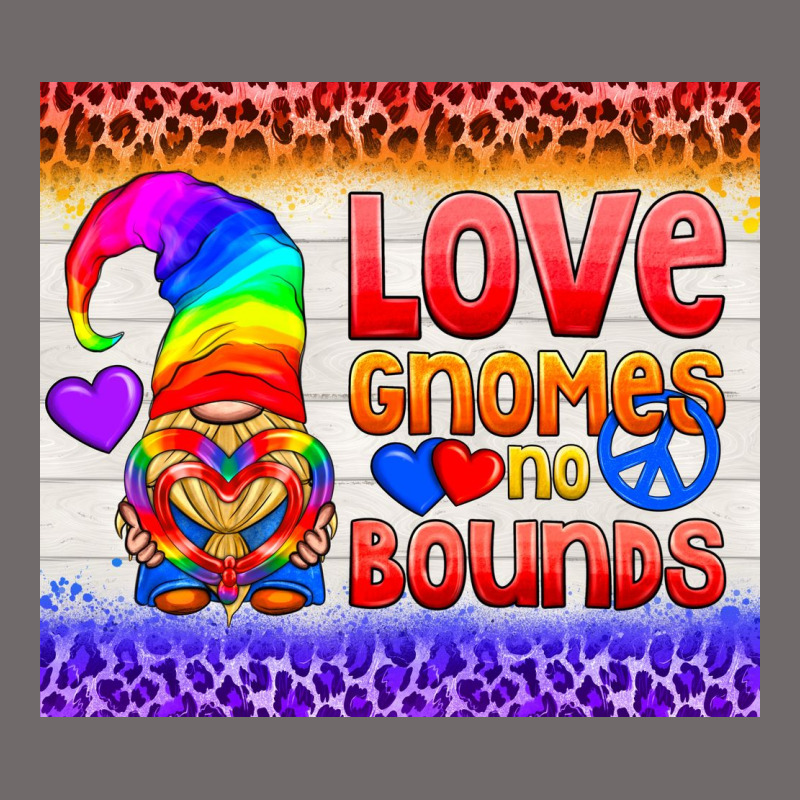 Lgbtq+ Love Gnomes No Bounds Tumbler Urban Heavy Tee by BundleAndBundleShop | Teevron