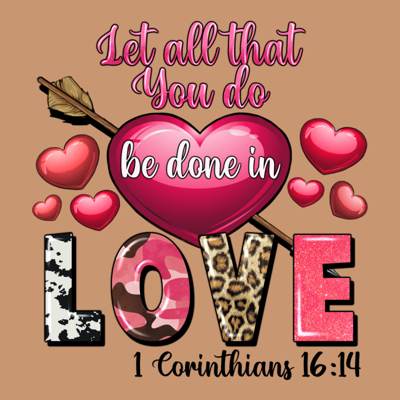 Let All That You Do Be In Love Valentine's Day Heavyweight Hoodie by FaDigitalArtStudio | Teevron